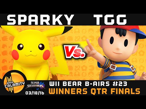 WBB #23 | The Great Gonzales (Ness) vs Sparky (Pikachu) - Winners Qtr Finals - Sm4sh Singles