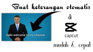 Download lagu cara membuat subtitle otomatis | keterangan otomatis di capcut mp3