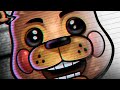 How to Draw Toy Freddy Fazbear from Five Nights ...