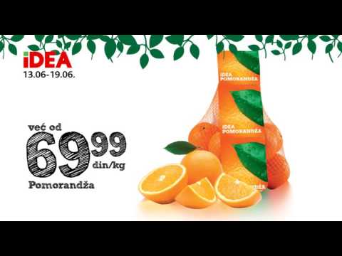 IDEA nedelja tropskog voća 13. - 19.06.2016.