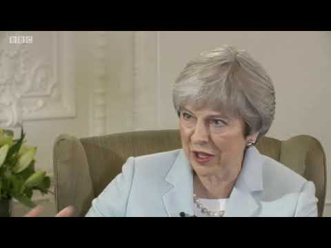 Theresa May speaks to Andrew Marr about Brexit