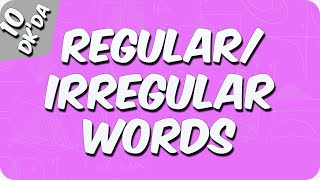 10 Dakikada Regular/ Irregular Verbs