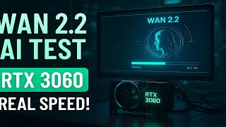 WAN 2.2 AI Video Generator - Real-Time Speed Test with RTX 3060! - 12 GB VRAM Test