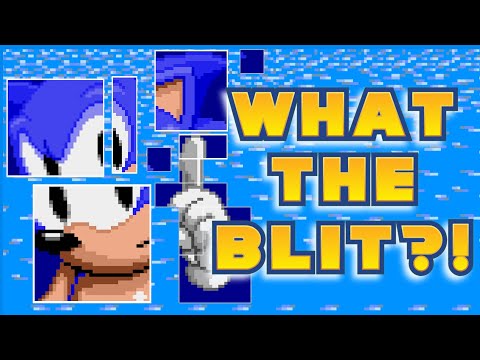 Blitting SONIC's sprites on the AMIGA: Make or break?