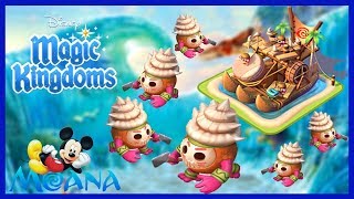 KAKAMORA BOAT! MOANA Limited Time Event | Disney Magic Kingdoms Gameplay