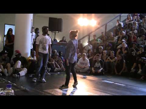IBE 2013 Day 3 || Popping Battle (Qualify) UkChamps || Ludo Vs Yordana (Illusionary Rockaz Crew) ||