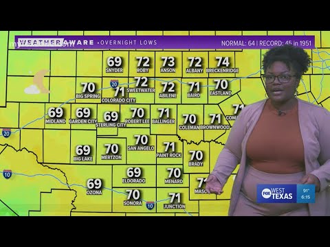 Friday evening forecast September 16, 2022