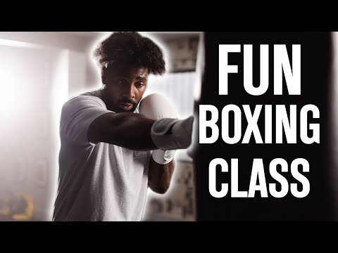 4 ROUND FUN BOXING WORKOUT| At Home