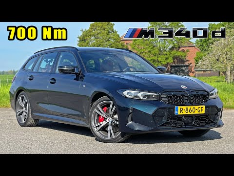 2024 BMW 3 Series Touring G21 LCI M340d // REVIEW on AUTOBAHN