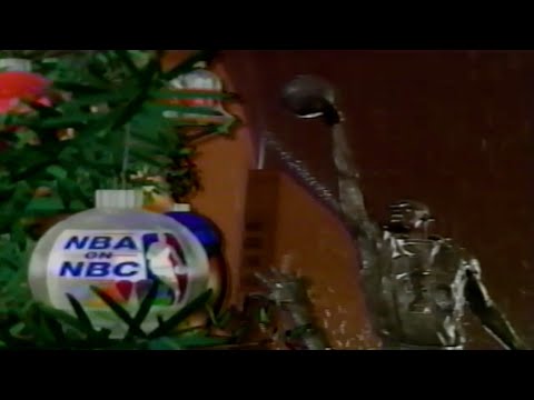 1996 NBA on NBC Christmas Day Intro – Detroit Pistons @ Chicago Bulls | Marv Albert Masterclass