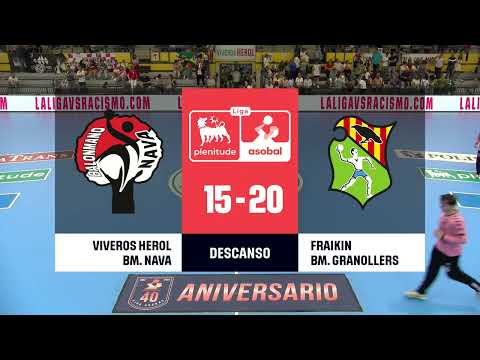 35ª Liga Plenitude J29: Viveros Herol BM. Nava - Fraikin BM. Granollers 32-37