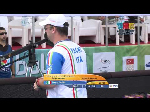 Dietmar Trillus v Sergio Pagni – compound men's quarterfinal | Istanbul 2011 Archery World Cup Final