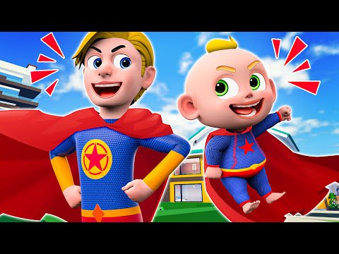My Superhero Dad Song | Super Dad | Family Song For Kids | PIB Little Nursery Rhymes & Kids Songs