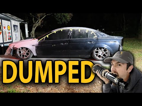 I Almost Knocked Myself Out Installing Suspension on my Acura TL