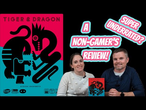 Tiger & Dragon - A Non-Gamer's Review Of This Abstract Hand Management Game