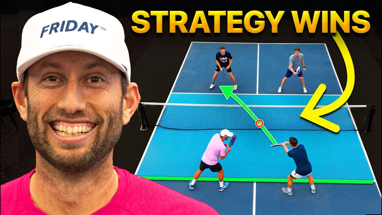 6 Pickleball Doubles Strategies New Players MUST Know
