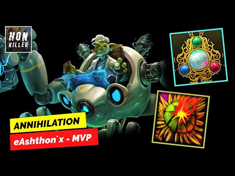 HoN Doctor Repulsor ICON OF THE GODDESS with HELLFLOWER - MVP