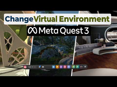 Meta Quest 3: How to Change Custom Home Environments! [Install]