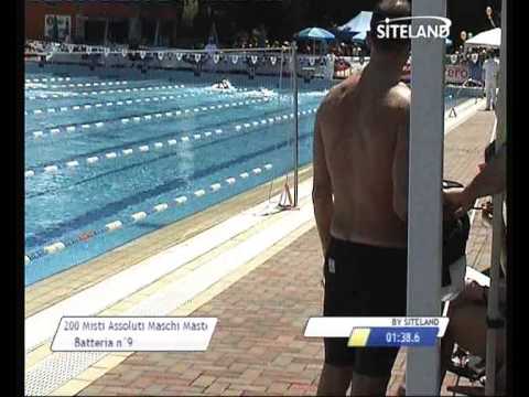 Serie 1 dei 200 Misti  Assoluti Maschi Master - 13 Memorial Andrea Bettiol