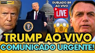 🚨AO VIVO: TRUMP FAZ COMUNIDADE OFICIAL E BOLSONARO É DENUNCIADO PELO PGR! #trump #elonmusk