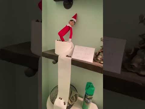 Jingle Bells your poop smells #oureternaleverafter #elfontheshelf #christmasfun #holidaycheer #elfs