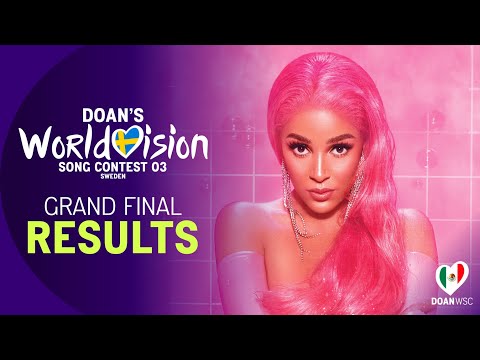 Doan's Worldvision Song Contest 03 - Grand Final Results