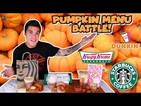 Starbucks vs Dunkin' vs Krispy Kreme | Who has the...