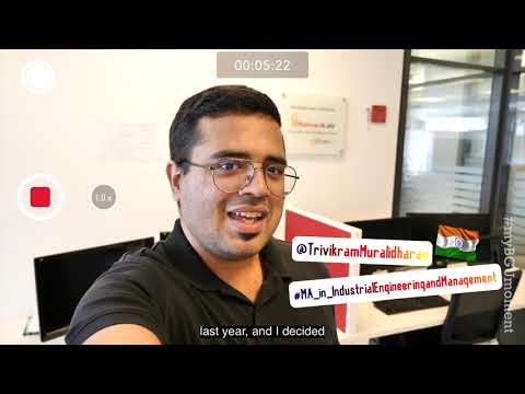 BGU Moments - Trivikram Muralidharan