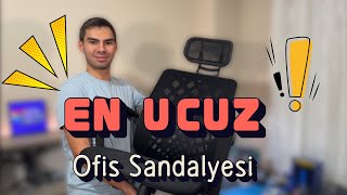 Bu Fiyata Bu Kalite ! ARJİ Ofis Çalışma Sandalyesi