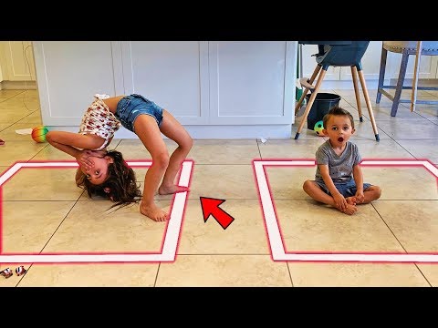 LAST TO LEAVE THE SQUARE WINS!!! **CHALLENGE**