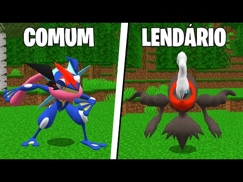 POKÉMON COMUM X POKÉMON LENDÁRIO NO MINECRAFT PIXELMON
