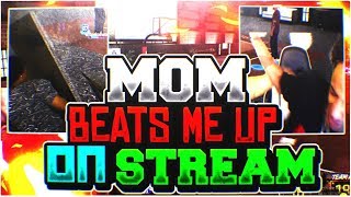 MY MOM BEATS ME UP ON LIVESTREAM  MOST EMBRASSING MOMENT EVER NBA 2K18