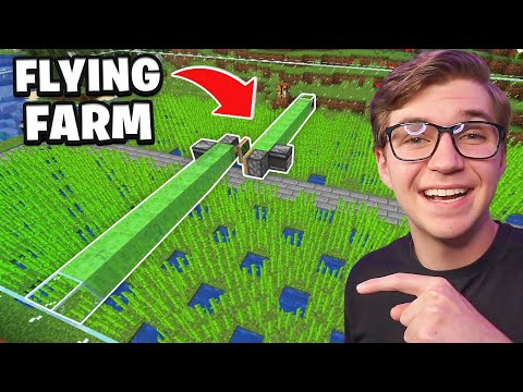 Craftnite 2: Episode 32 - I Built A Farm That FLIES!