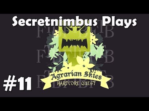 Let's Play Minecraft FTB Agrarian Skies #11 - Blood for the Blood Orb