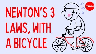 ニュートンの３つの運動法則を自転車で説明 － ジョシュア・マンリー