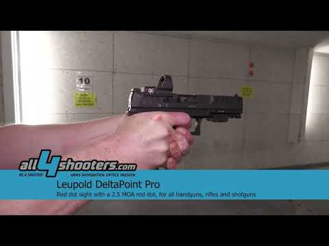 leupold: Different red dot sights: RDS, DeltaPoint Pro, and the DeltaPoint Micro from Leupold – with video