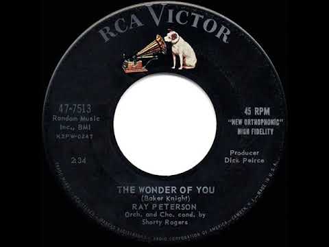 1959 HITS ARCHIVE: The Wonder Of You - Ray Peterson