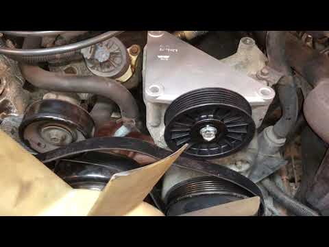 How to bypass an ac compressor | install Dorman by pass pulley kit 4.3L 2.2L