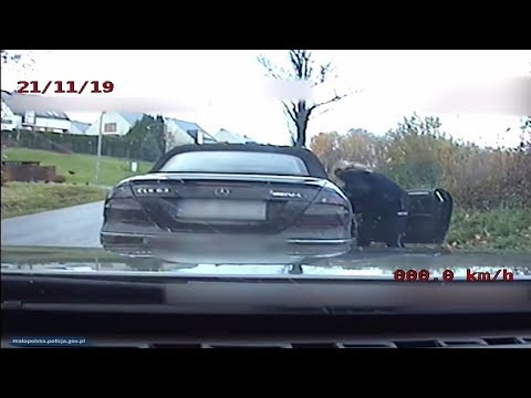 Pościg policyjnej grupy SPEED za Mercedesem CLK 63 AMG 🚨👮‍♂️🚓