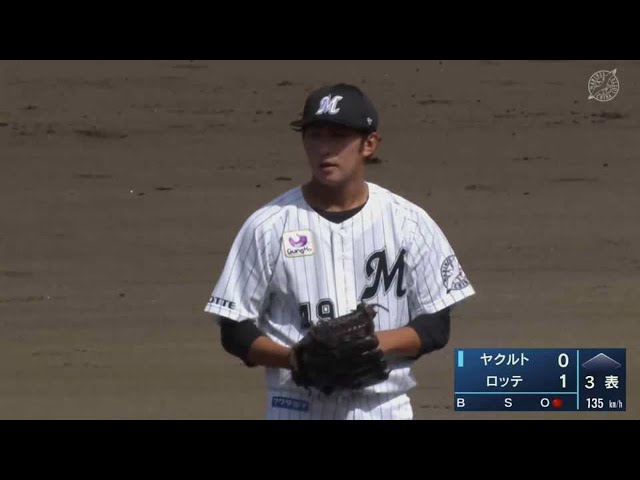 【ファーム】マリーンズ・本前が3回を完璧に抑える好投!! 2021/9/7 M-S(ファーム)