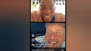 🔥Marvin and Chase discuss their DATING life AWKWARD moment with Joey and Carly joining the live😬