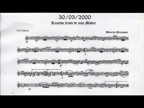 MARCIA FUNEBRE//30-03-2000 Ricordo triste di mia madre//  https://maurizioprincipato.it