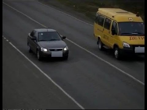 На Ставрополье водитель школьного автобуса опасно нарушил ПДД