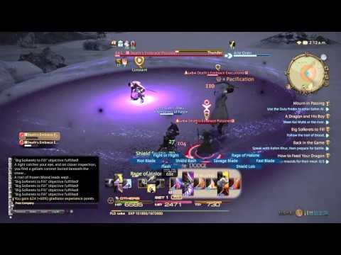 Final Fantasy XIV: Big Sollerets to Fill (Paladin level 54 quest)