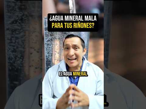 WARNING! Is mineral water bad for your kidneys? 🚨 #mineralwater