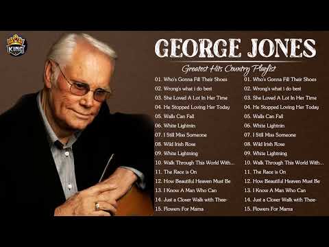 George Jones Greatest Hits - Best Songs Of George Jones