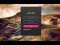 How to create user login form with html and css? How to create user login form with html and css?
