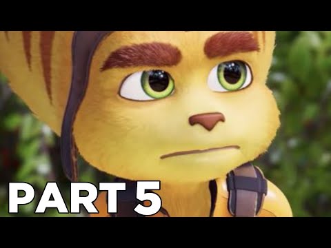 RATCHET AND CLANK RIFT APART PS5 Walkthrough Gameplay Part 5 - MONKS (Play Station 5)