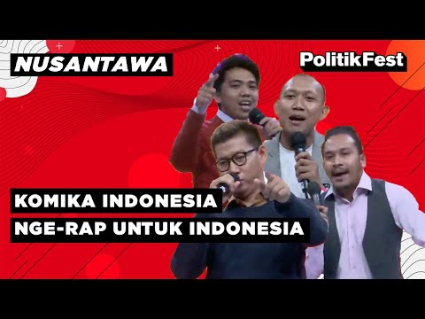SERU! Masing-masing Komika Melakukan Rap untuk Indonesia - NUSANTAWA