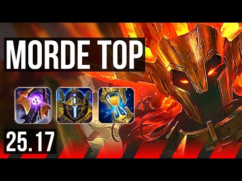 MORDEKAISER vs RENEKTON (TOP) | Legendary, 14/2/6 | KR Master | 25.17